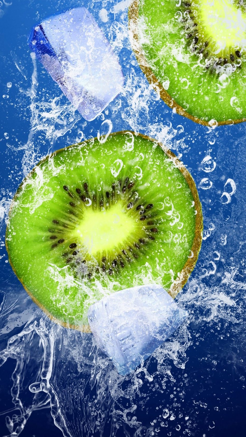 Kiwi Ice Underwater 4k Ultra Hd Mobile Wallpaper - Kiwi Wallpaper Hd - HD Wallpaper 