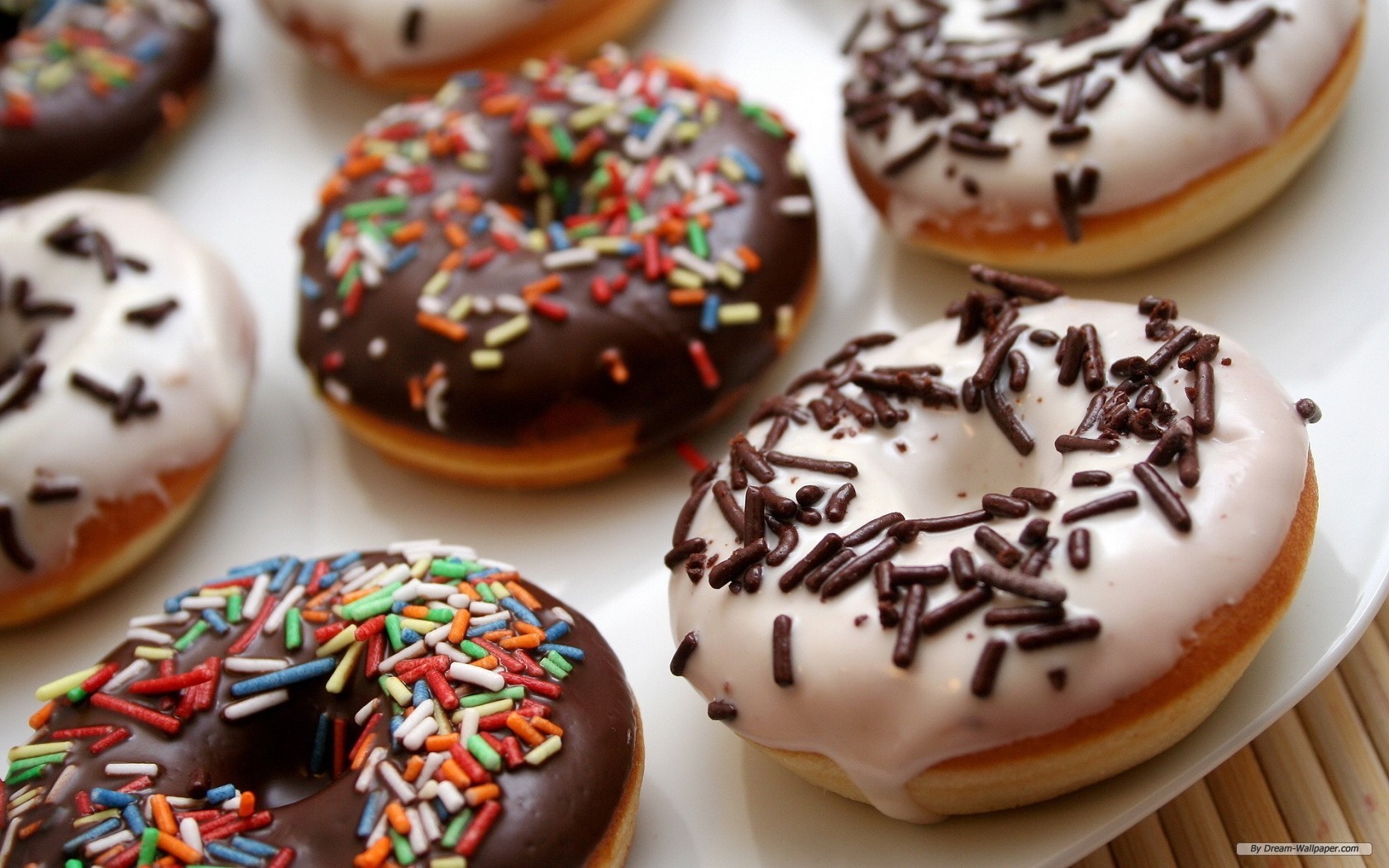 Free Photography Wallpaper - Donut Hd - HD Wallpaper 