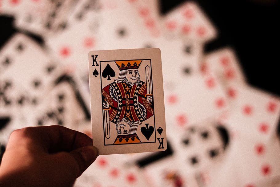 Poker, Card, Cards, Casino, Gambling, Vegas, Win, Play, - King Of Spades - HD Wallpaper 