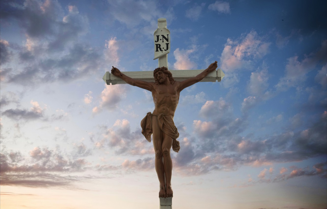 Photo Wallpaper Cross, God, Jesus, Christ - Jesus Christ - HD Wallpaper 