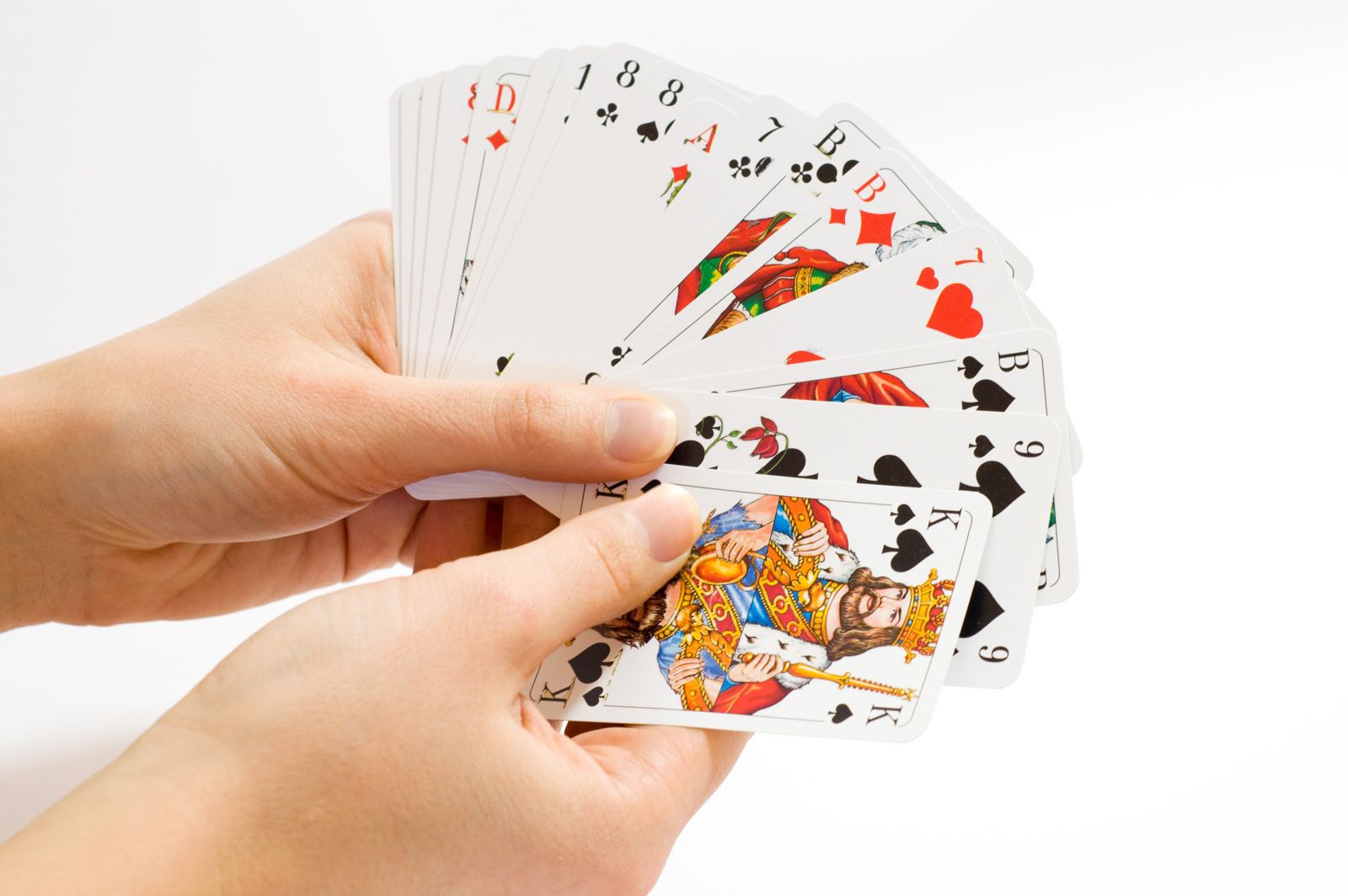 Person Playing Cards - HD Wallpaper 