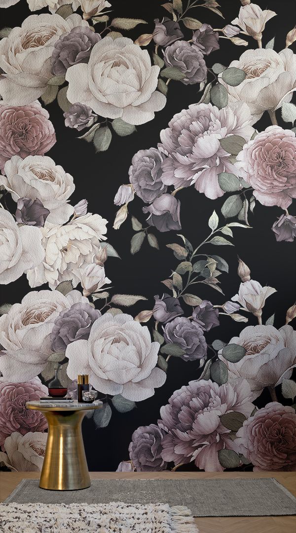 Big Flower Wallpaper Murals - HD Wallpaper 