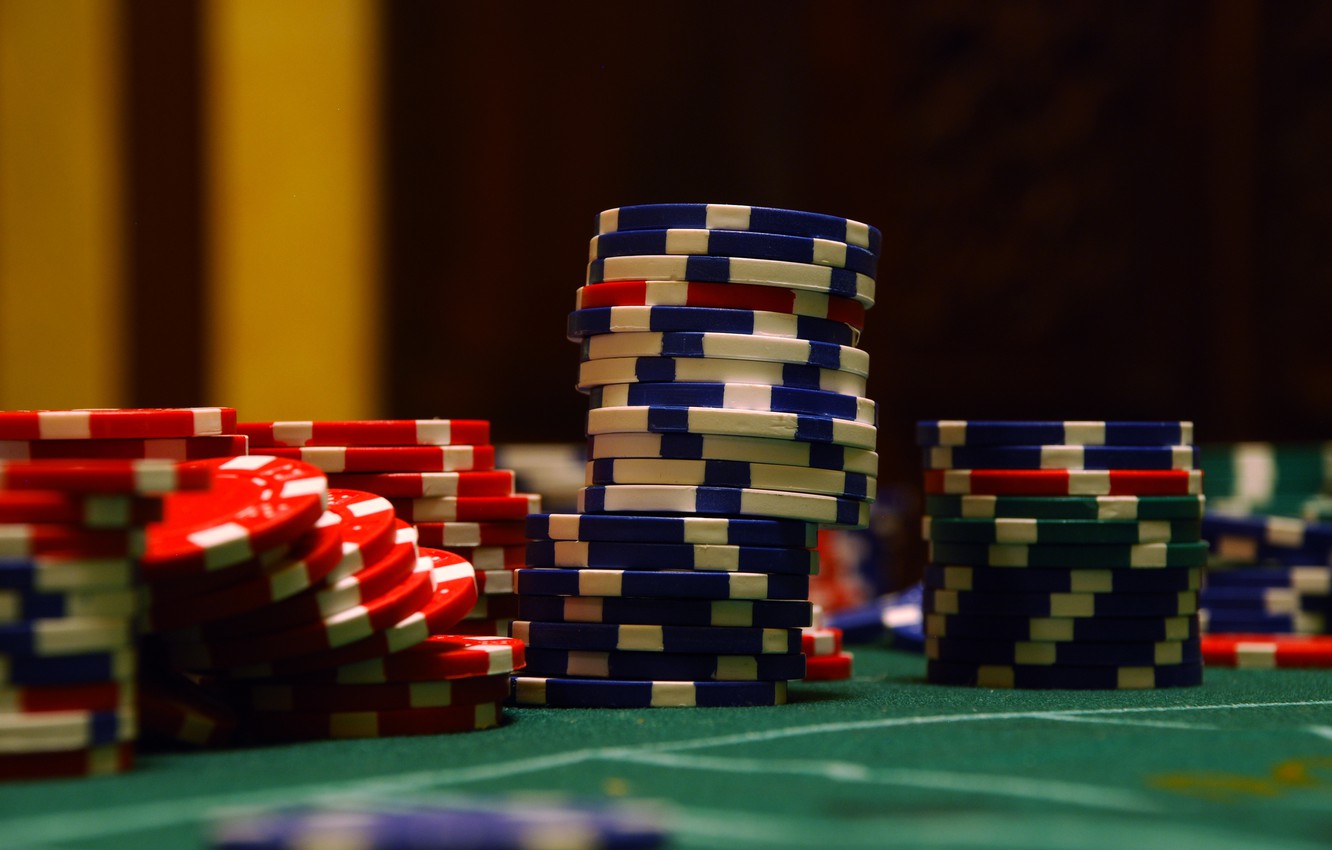 Photo Wallpaper Card, The Game, Chips, Poker, Casino, - Poker Casino - HD Wallpaper 