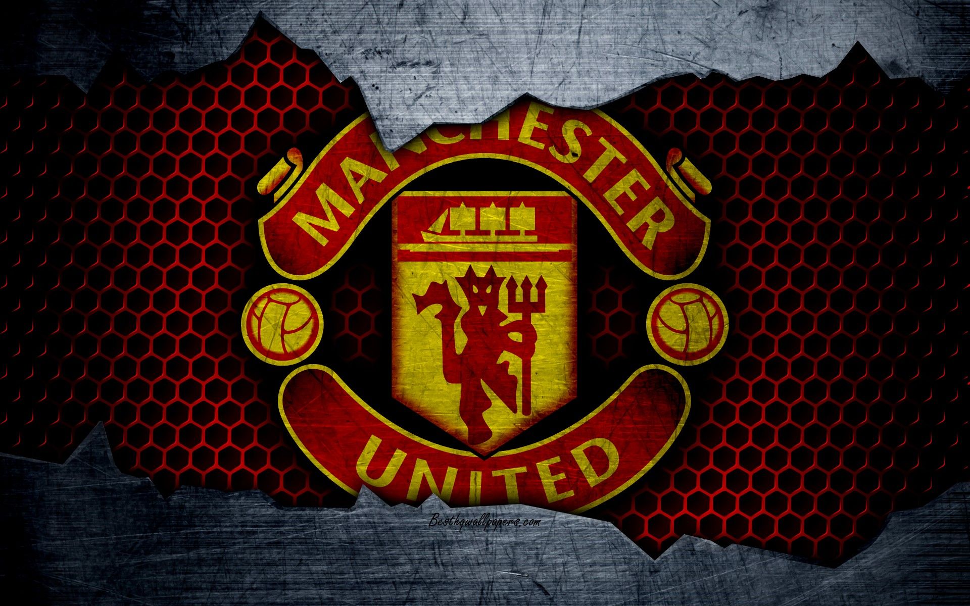 Manchester United Logo Wallpaper 4k - 1920x1200 Wallpaper 