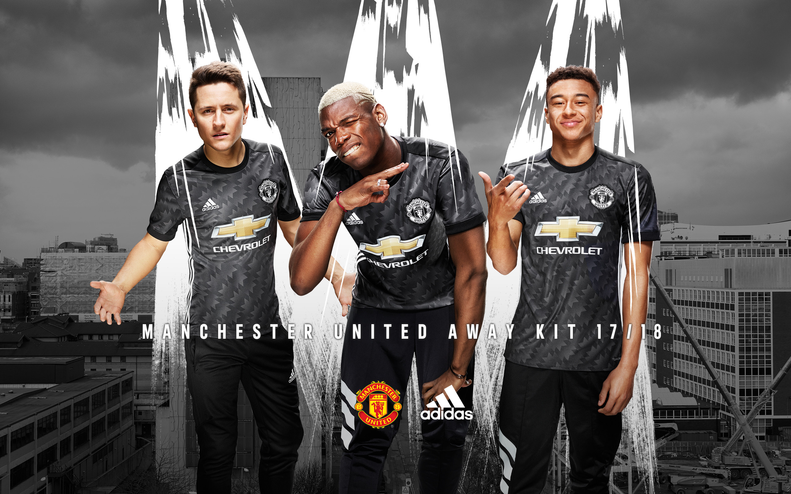 Third Kit 2017/18 View - Manchester United New Kit 2017 18 - HD Wallpaper 