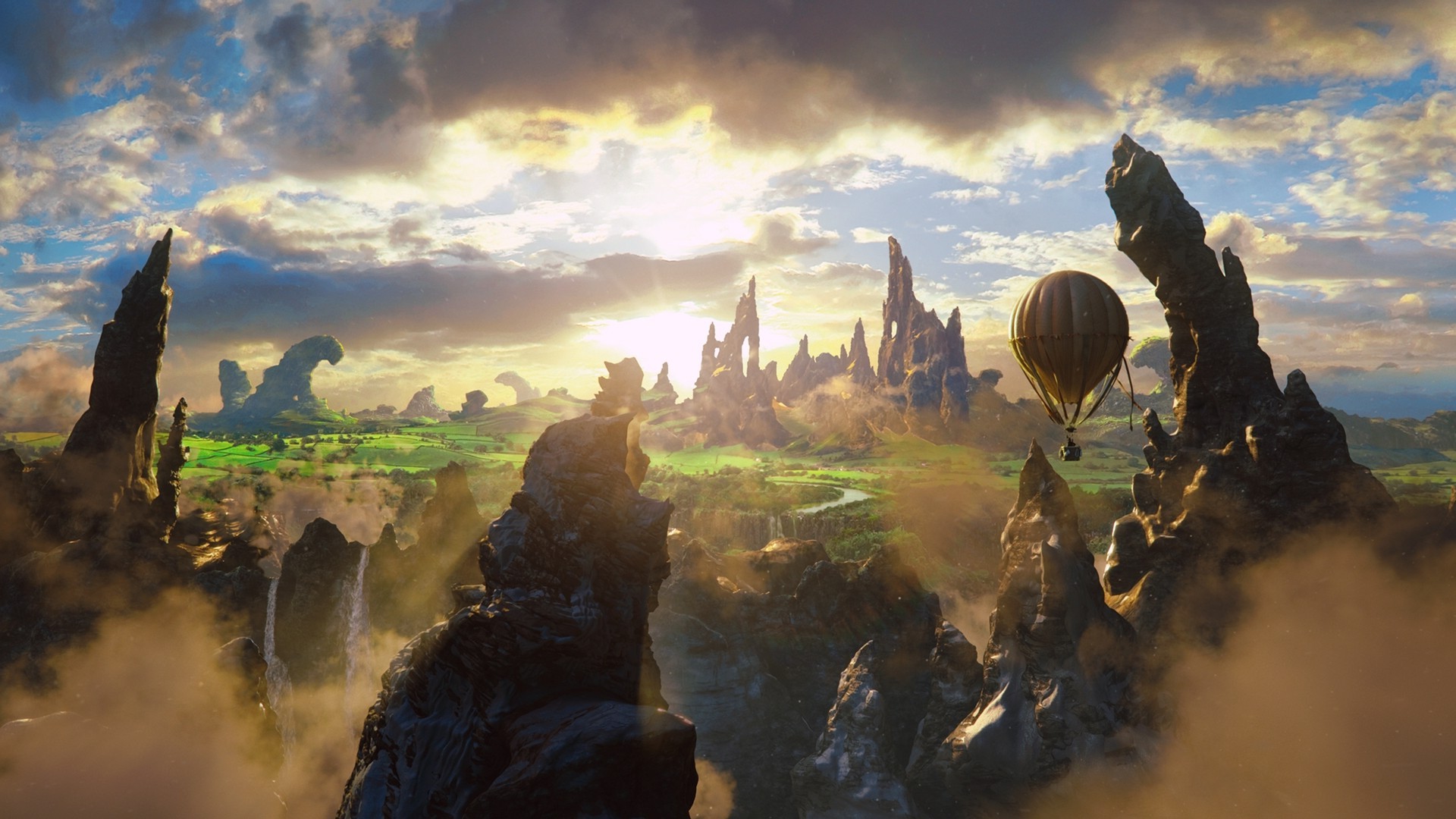 Oz The Great And Powerful Fantasy - HD Wallpaper 