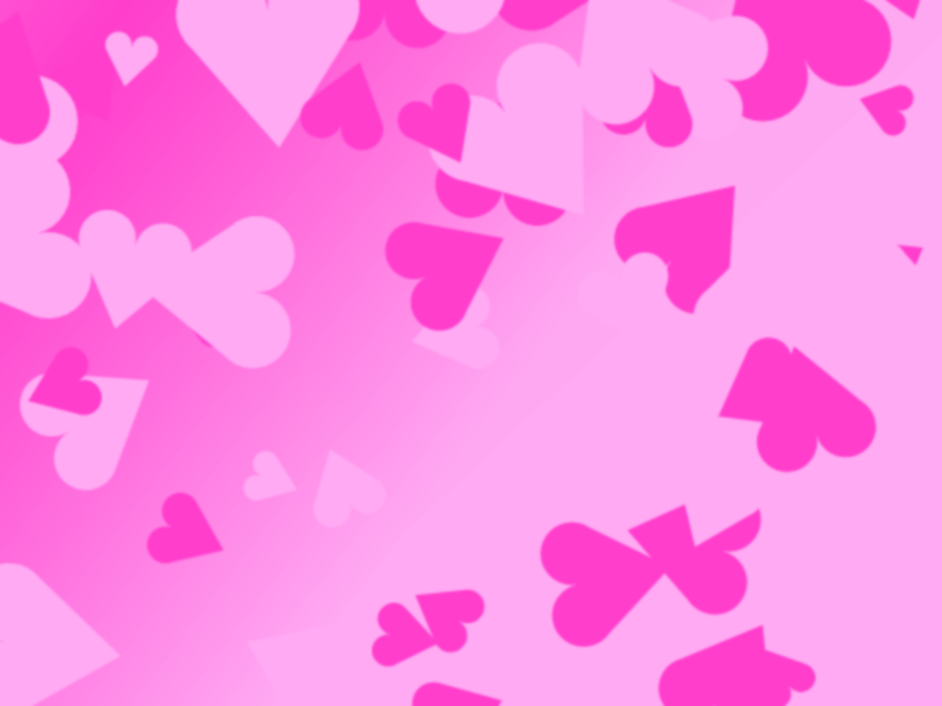 Pink Love Heart Backgrounds - Pink Love Hearts Background - HD Wallpaper 
