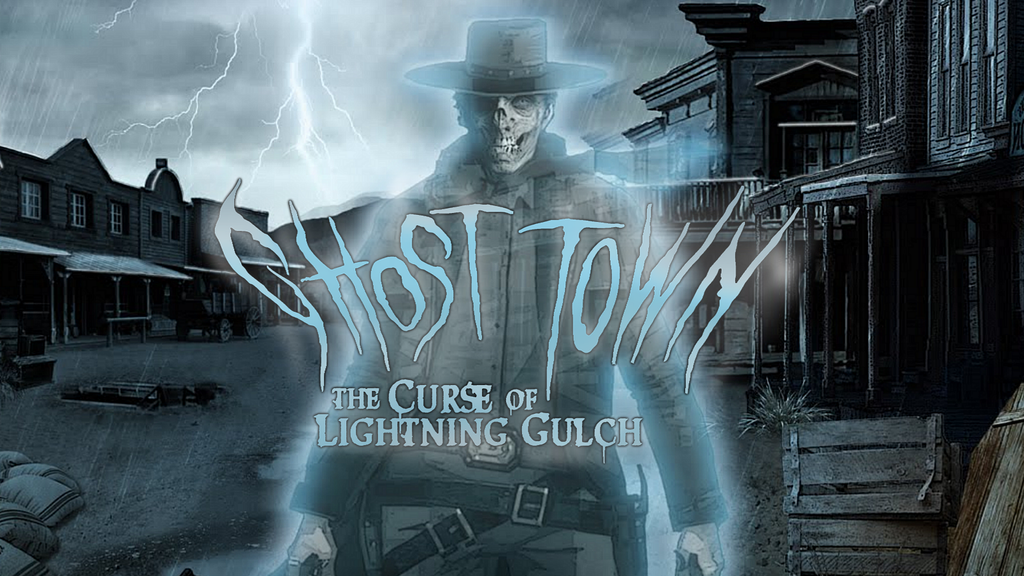 Ghost Town 2 Wallpaper - Halloween Horror Nights Ghost Town - HD Wallpaper 