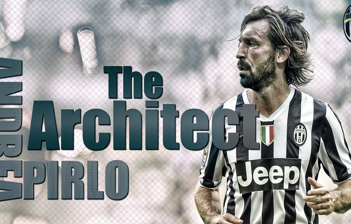 Photo Wallpaper Professor, Juventus, Andrea Pirlo, - Andrea Pirlo The Maestro - HD Wallpaper 