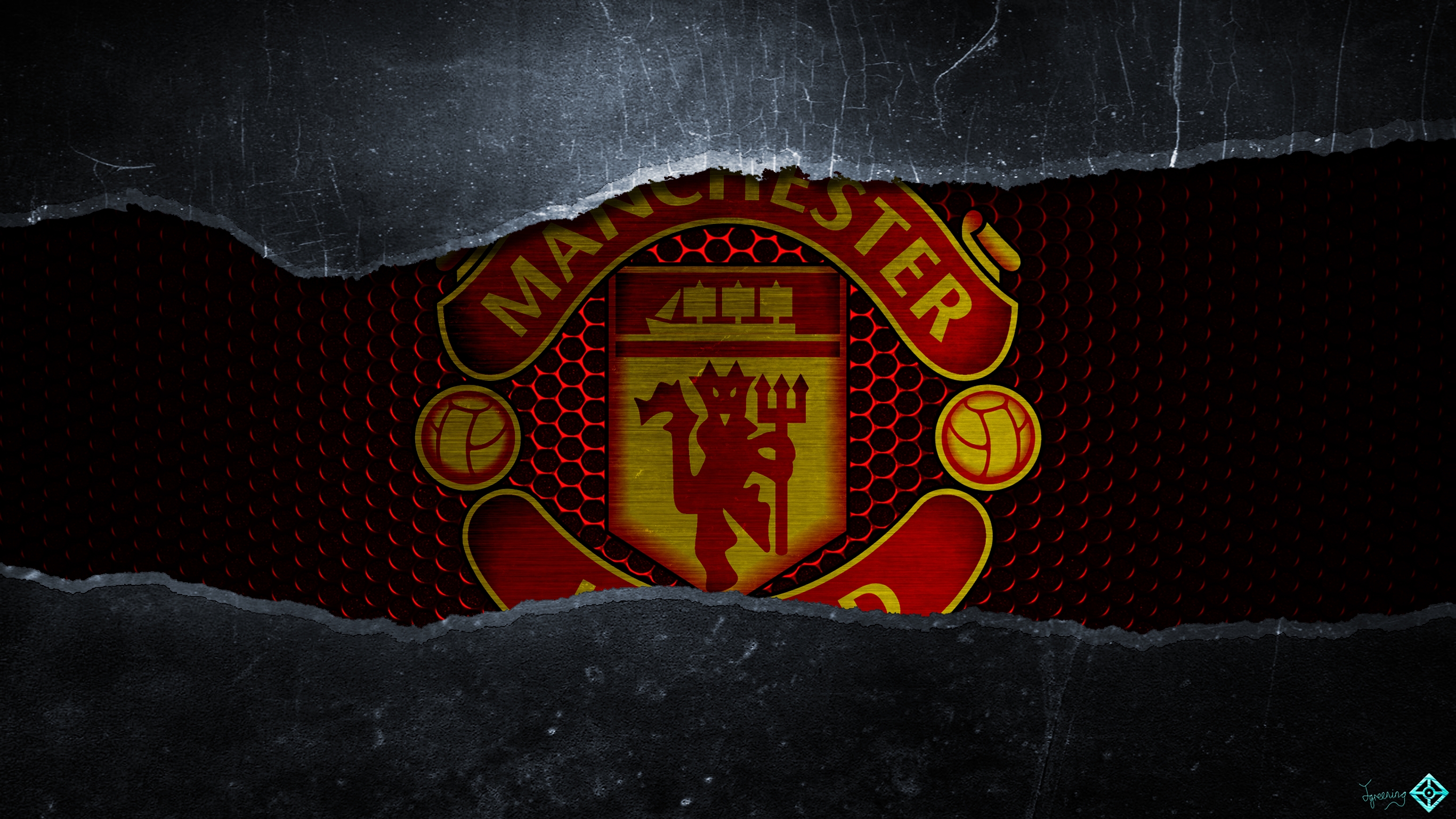 Man United High Quality Wallpaper - Manchester United Background Png - HD Wallpaper 