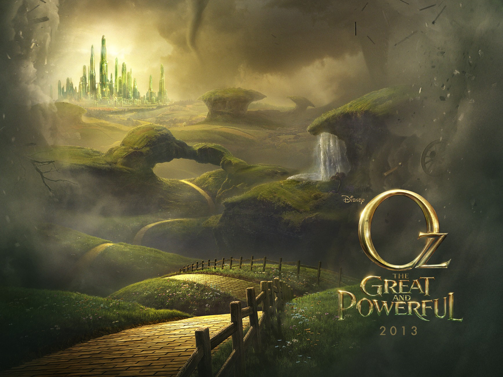 Oz The Great And Powerful - HD Wallpaper 
