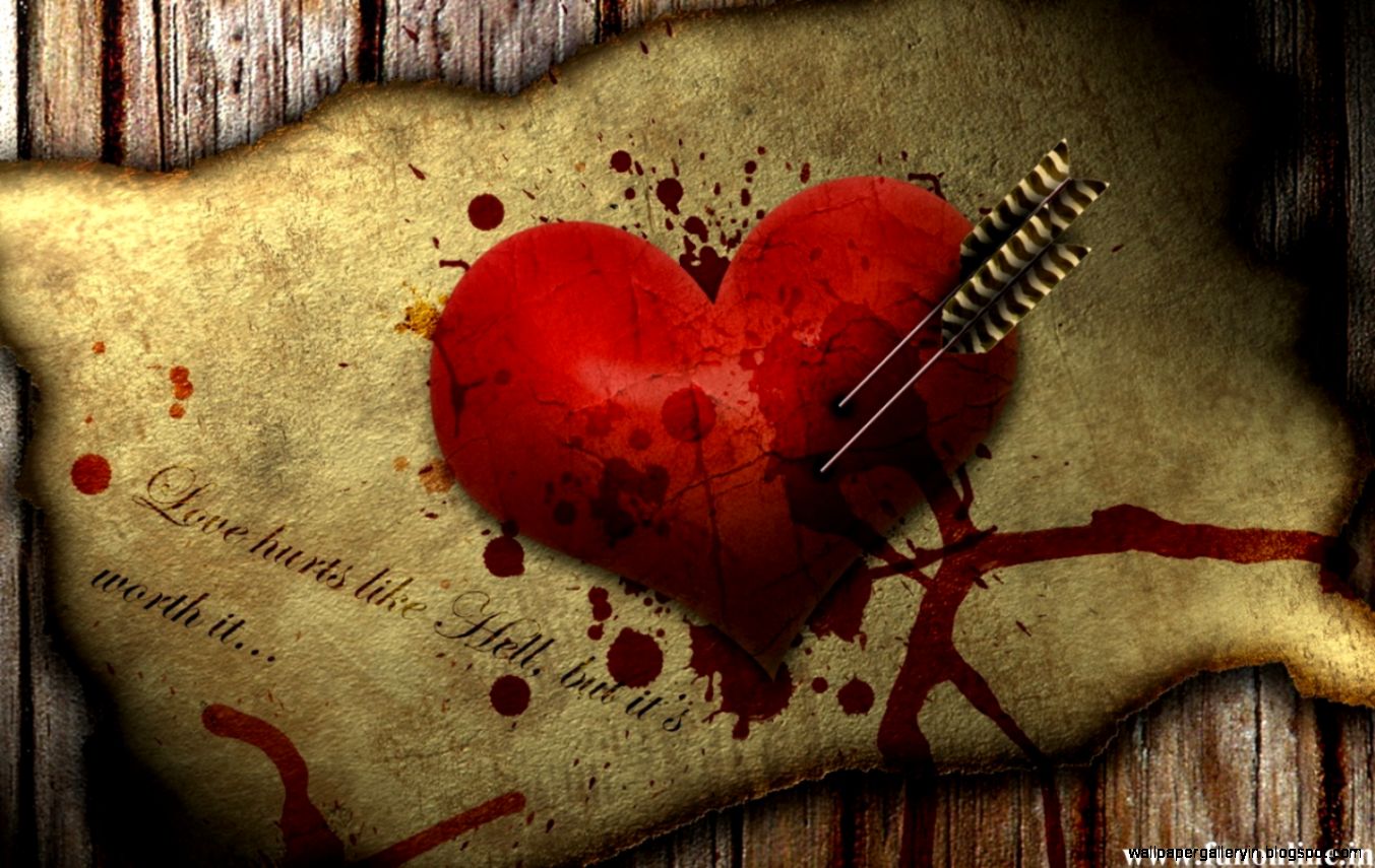 Lost Love Hd Wallpapers - Love Hurts - HD Wallpaper 