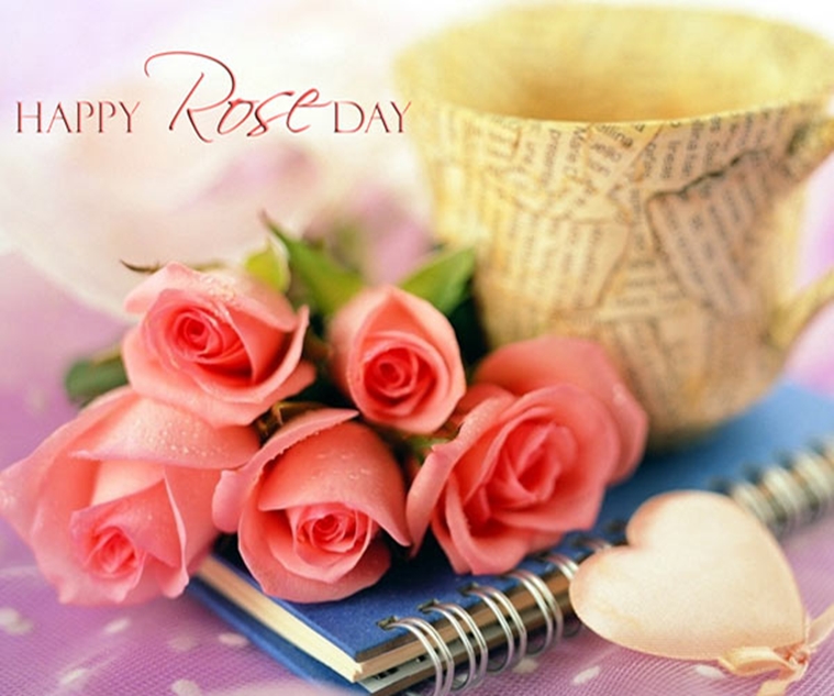 Symbol Of Love - Happy Rose Day Hd - HD Wallpaper 