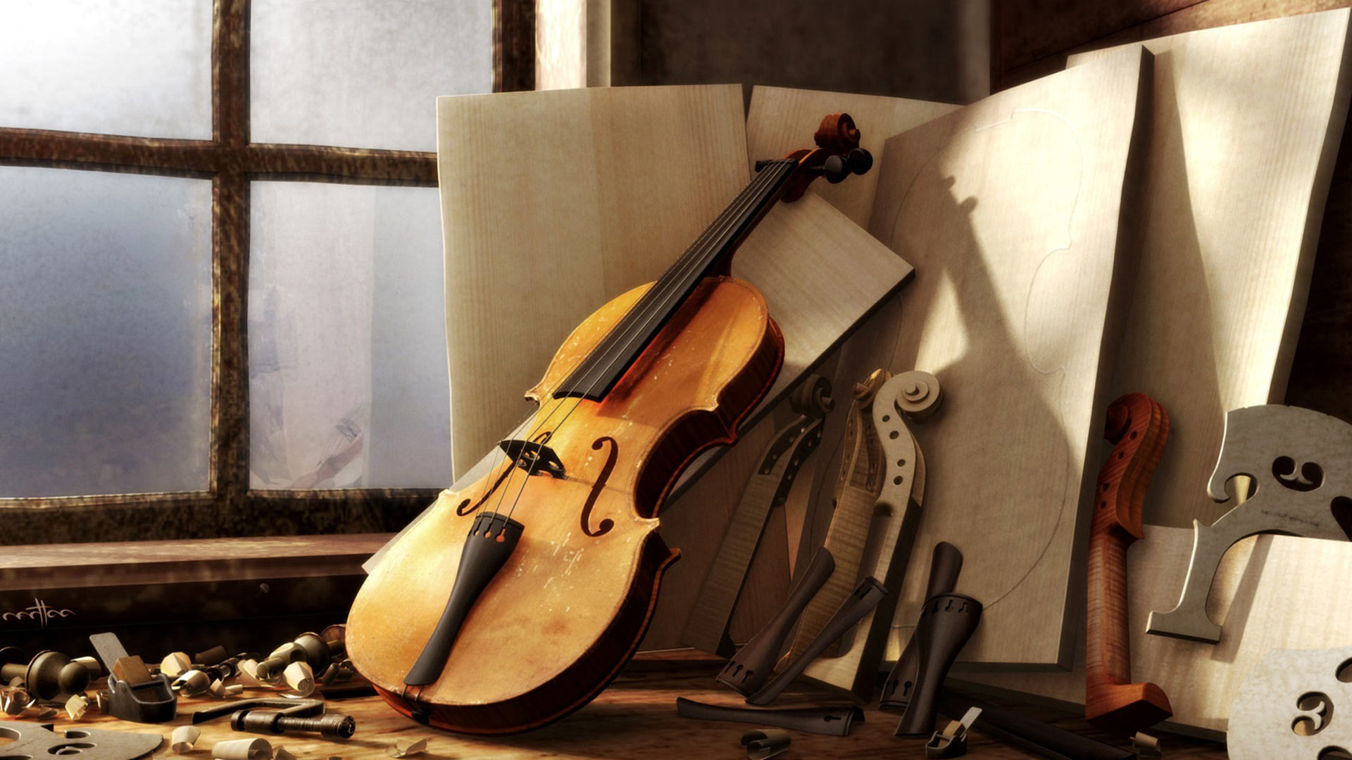 Violin 1080p - HD Wallpaper 