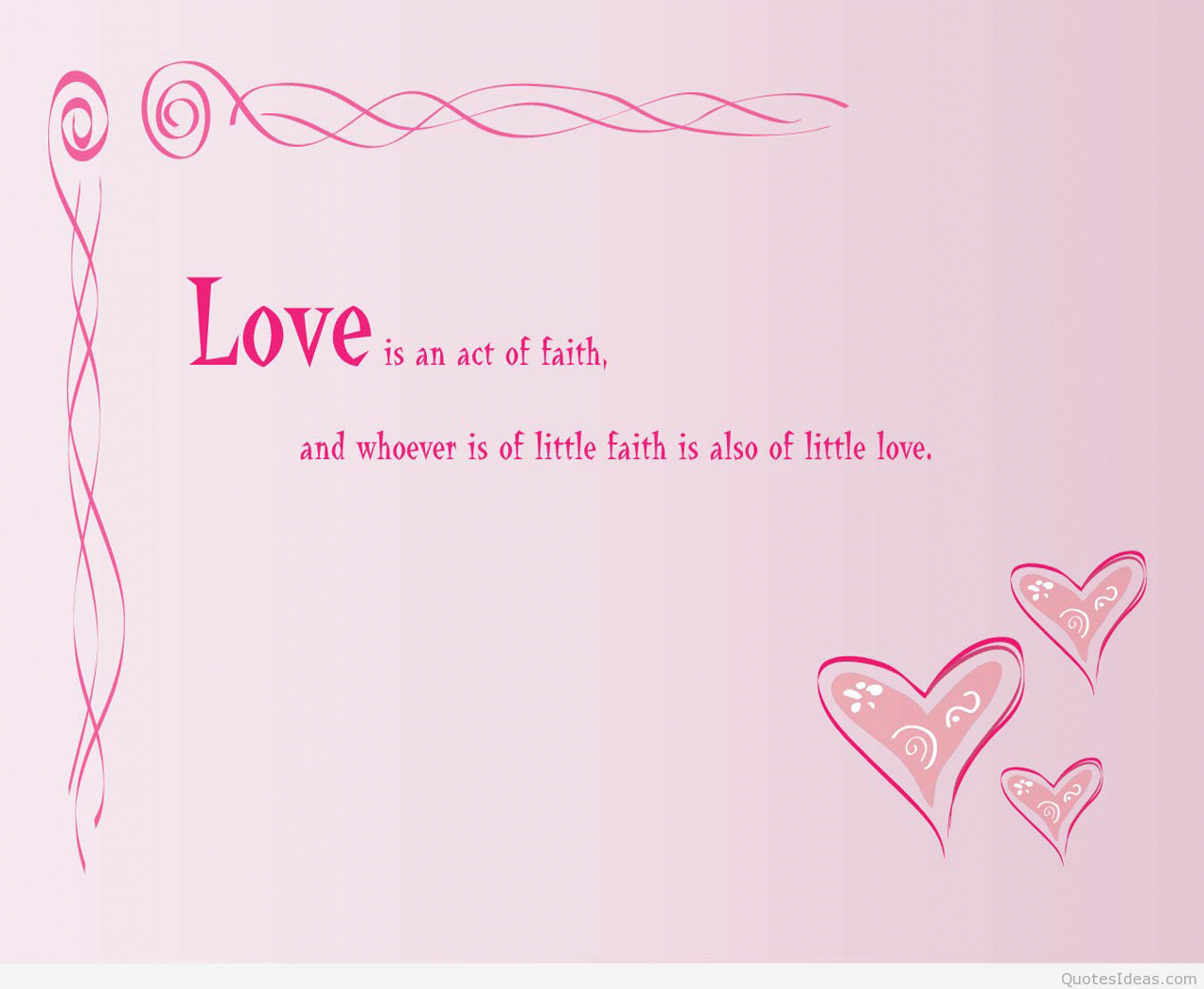 Love Is An Act Of Faith Wallpaper Hd - Short Love Hurt Quotes - HD Wallpaper 