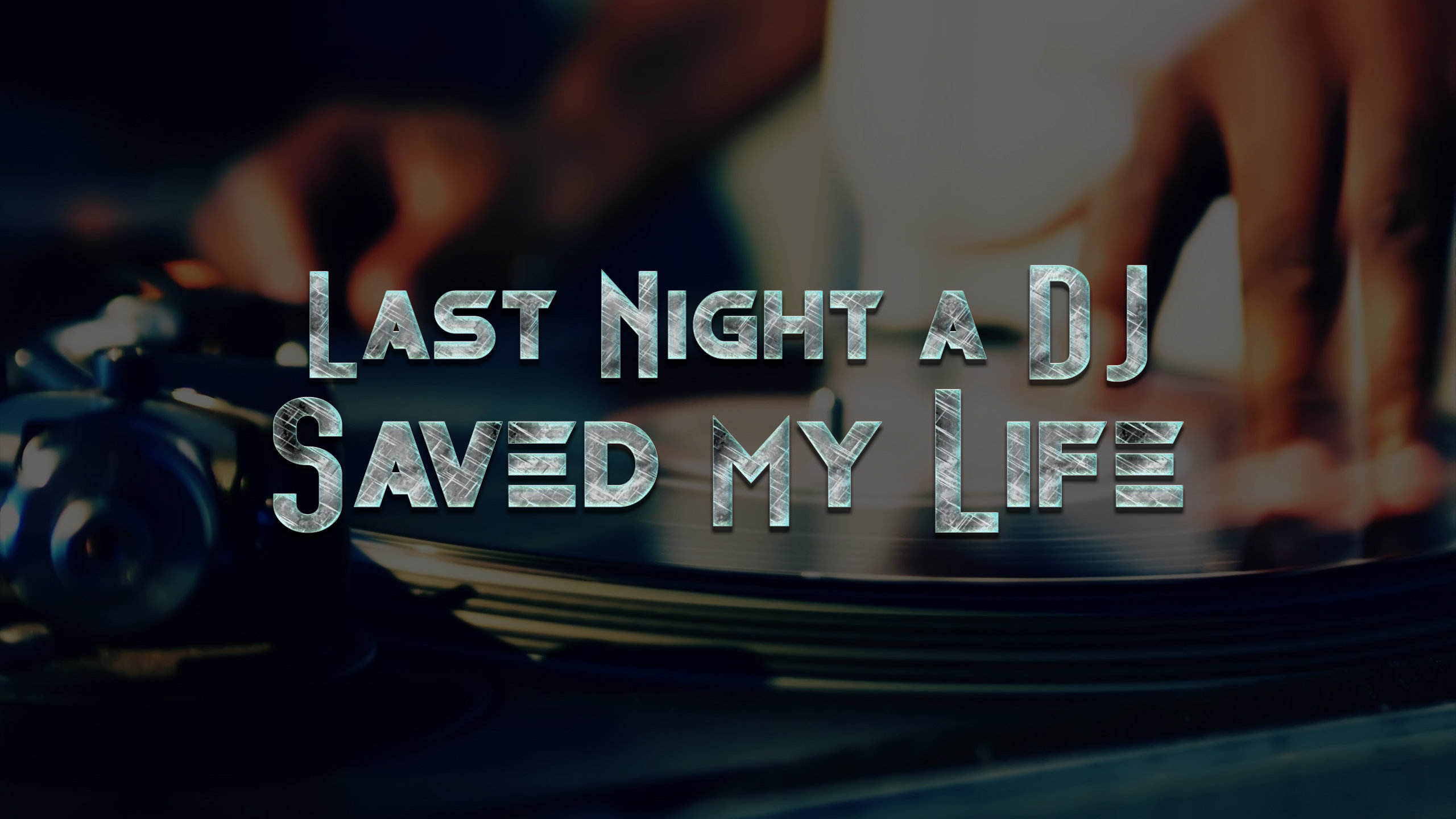 Last Night A Dj Saved My Life Wallpaper - Drum And Bass Art - HD Wallpaper 