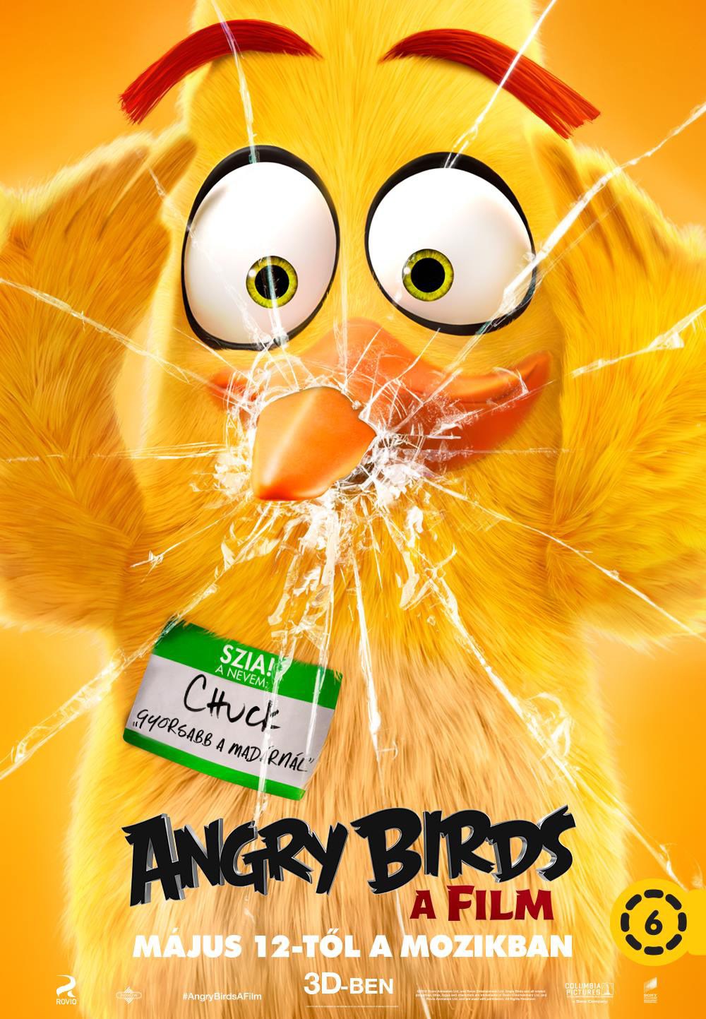 Chuck Angry Birds Movie 2 - HD Wallpaper 