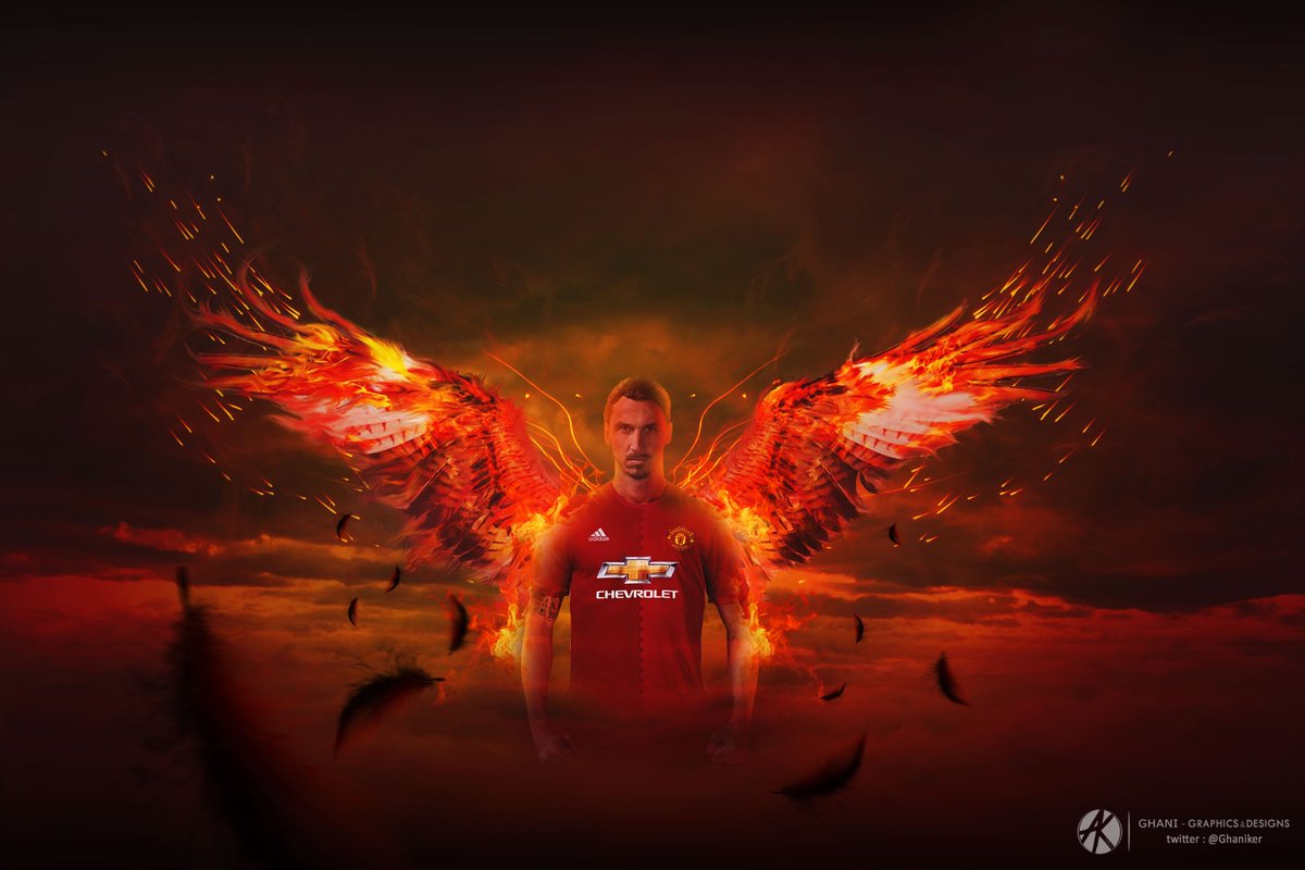 ابراهیمویچ در منچستر یونایتد - HD Wallpaper 