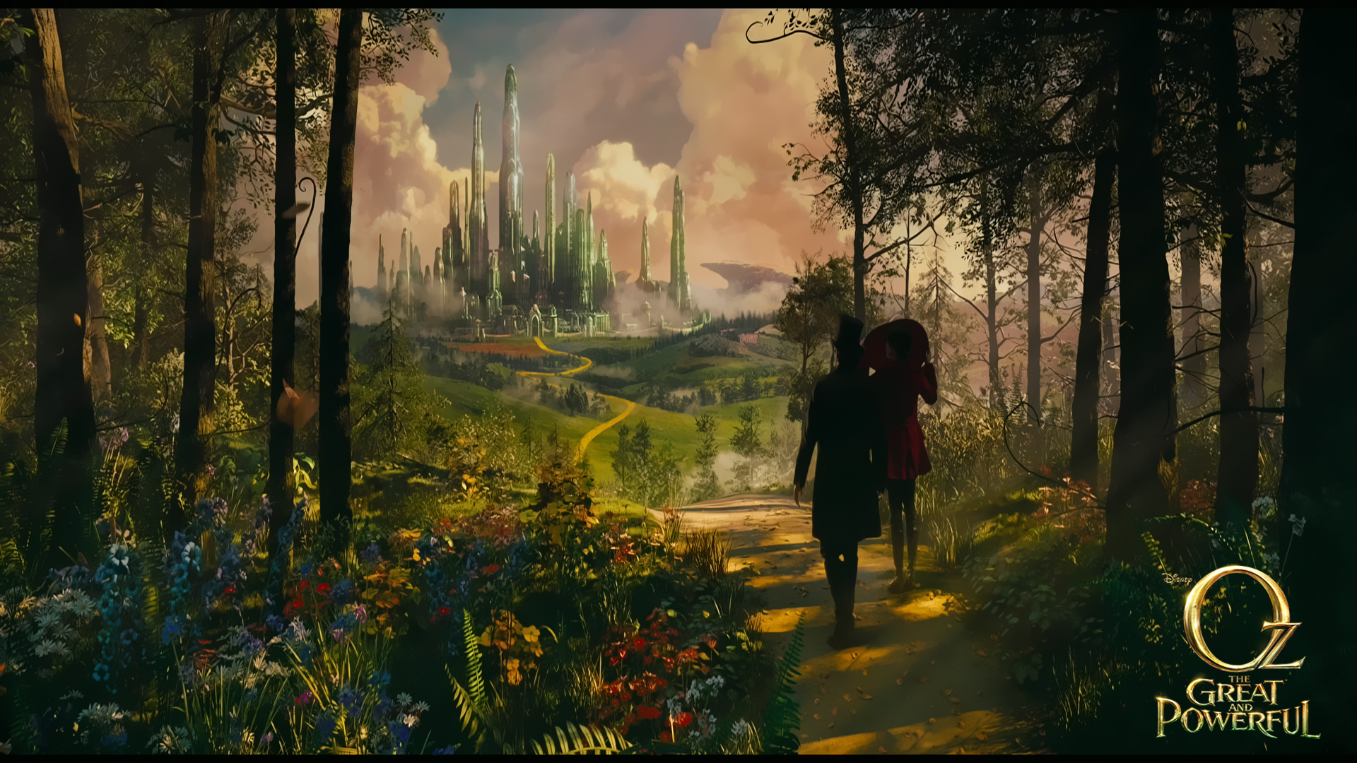 Oz The Great And Powerful Land - HD Wallpaper 