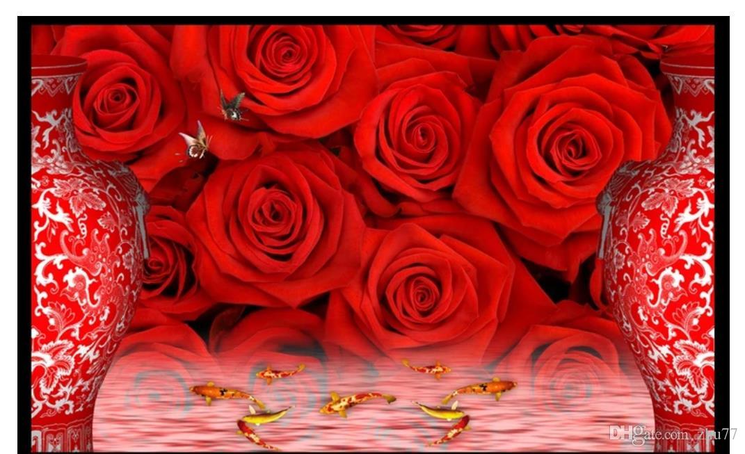 Red Rose Wallpaper Hd - HD Wallpaper 