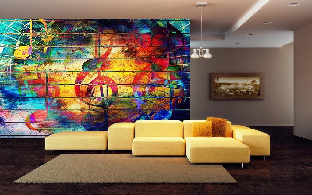 Radha Krishna Wallpaper For Wall - HD Wallpaper 