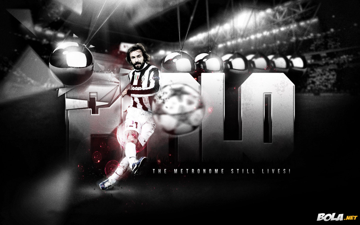 Andrea Pirlo Juventus Wallpaper Hd 2013 - Juventus Pirlo 4k Hd - HD Wallpaper 