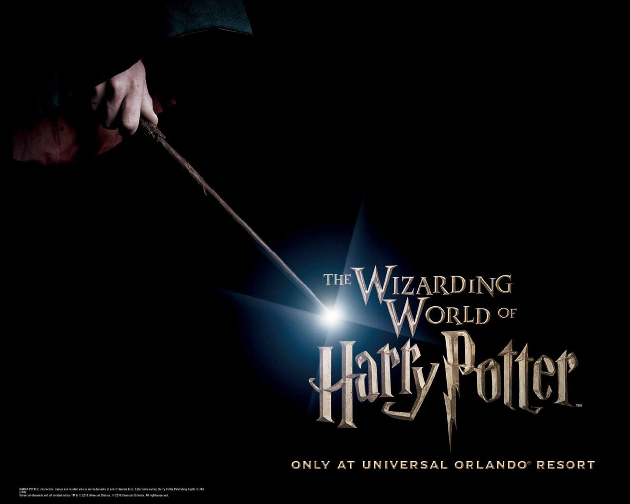 Wizarding World Wallpaper - Wizarding World Of Harry Potter Title - HD Wallpaper 