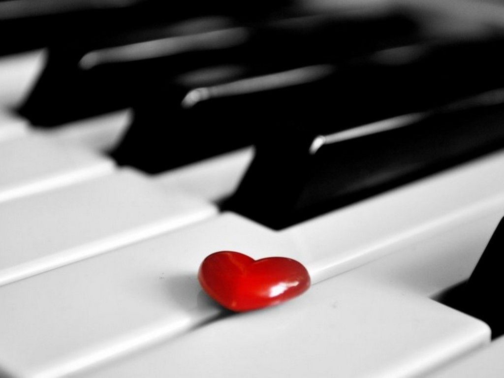 Happy Valentines Day Piano - HD Wallpaper 