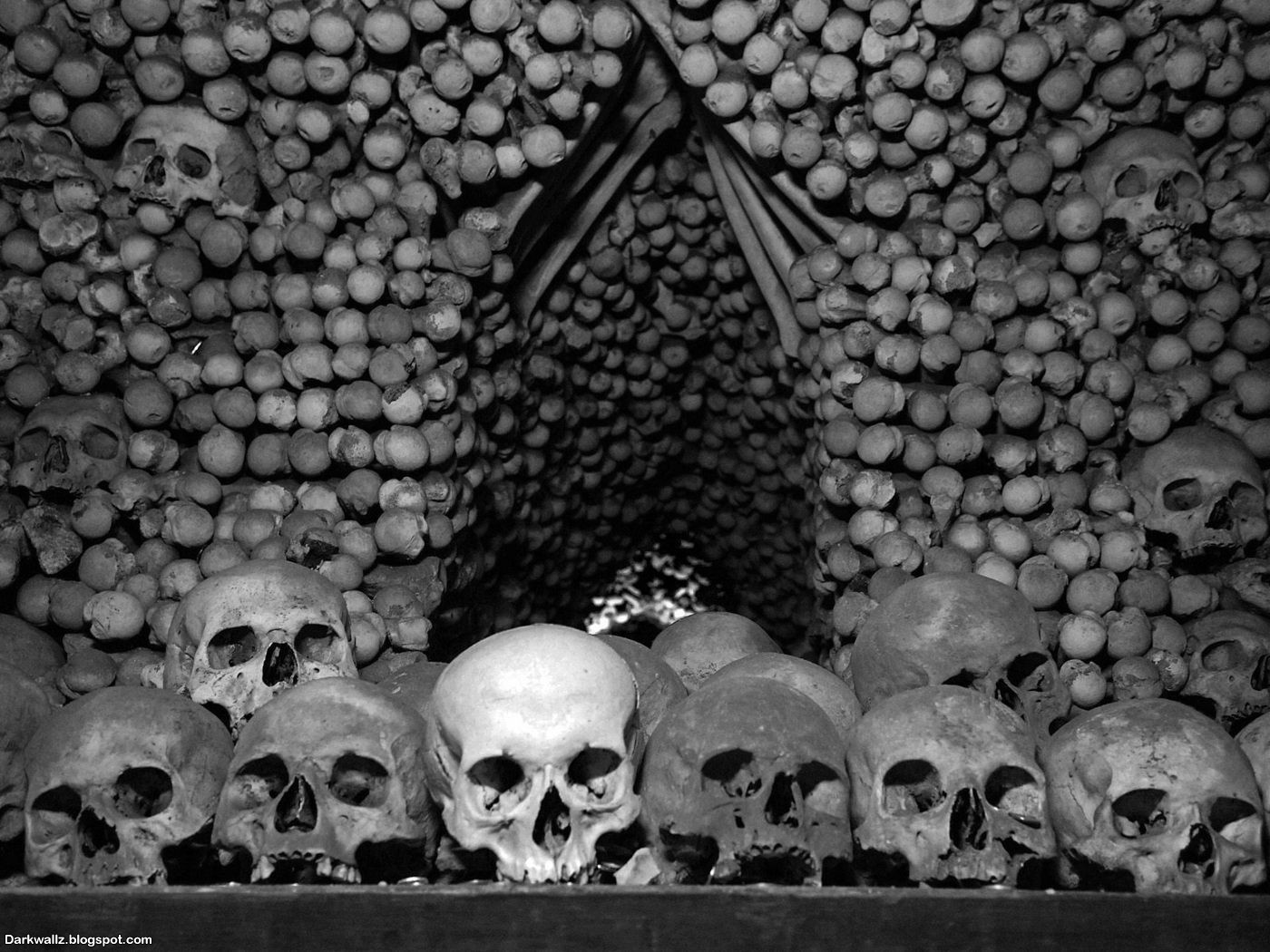Skulls Wallpapers 51 - Sedlec Ossuary - HD Wallpaper 