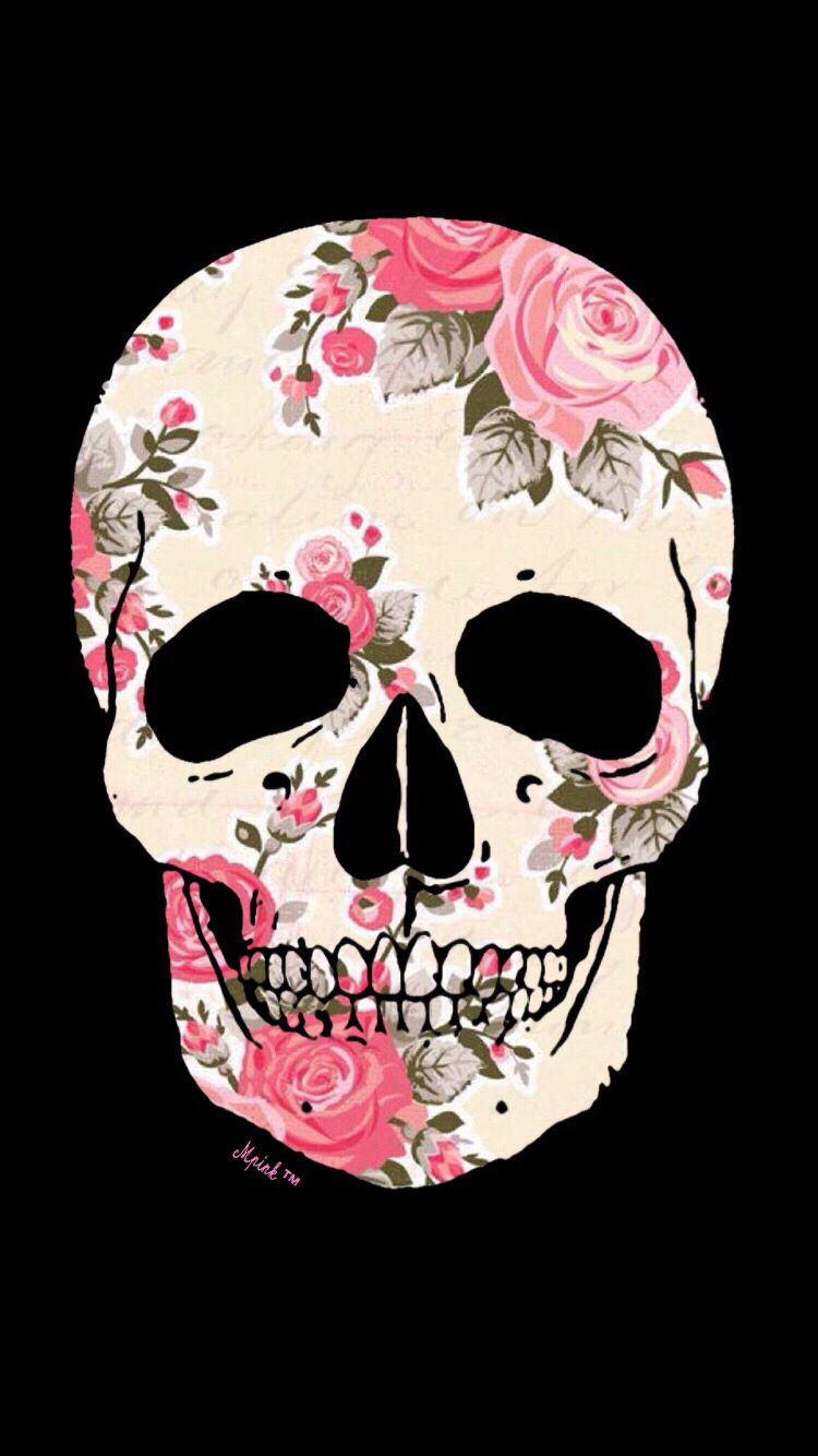Sugar Skull Phone Background - HD Wallpaper 