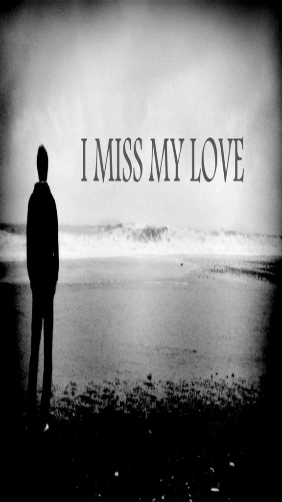 Sad Boy Missing His Love Iphone S Full Hq Wallpapers - Missing Love - HD Wallpaper 