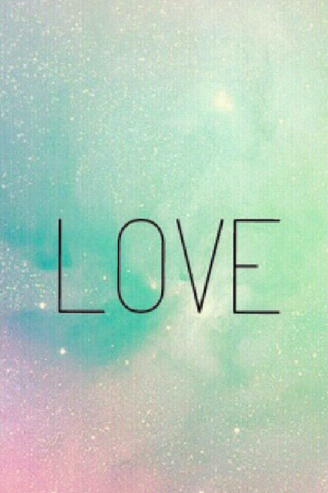 Love And Galaxy Image - Mint Green Cute Galaxy - HD Wallpaper 