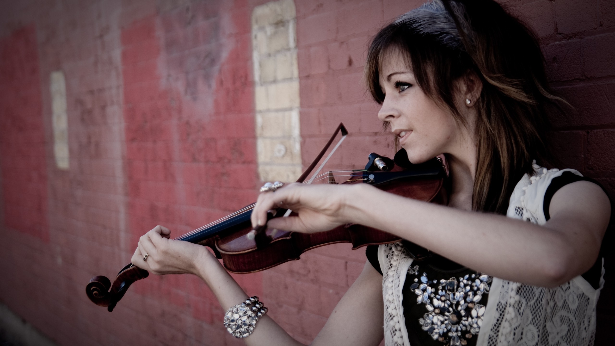 Lindsey Stirling Violin Negro - HD Wallpaper 