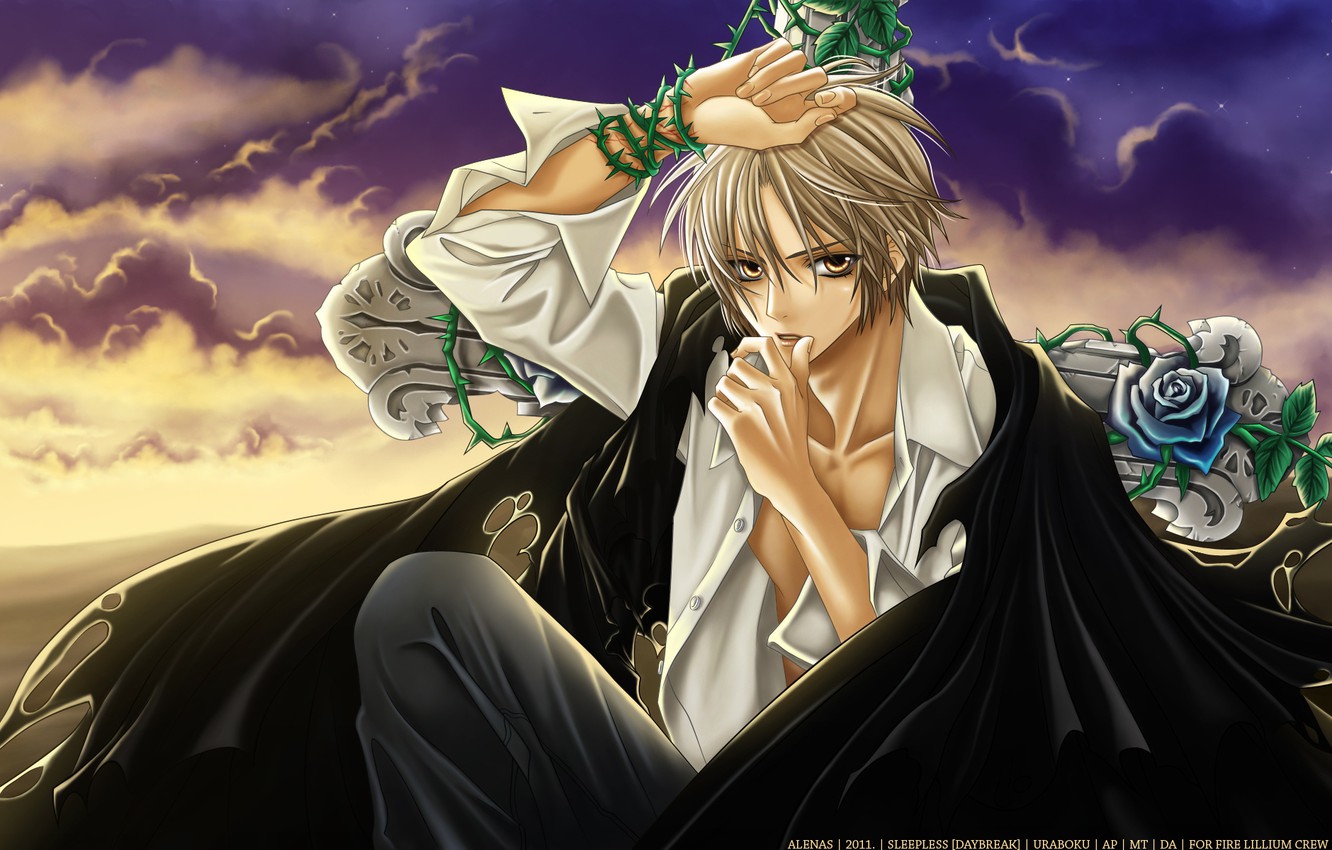 Photo Wallpaper Rose, Spikes, Guy, Yuki, Betrayal Knows - Lạnh Lùng Ảnh Anime Nam - HD Wallpaper 