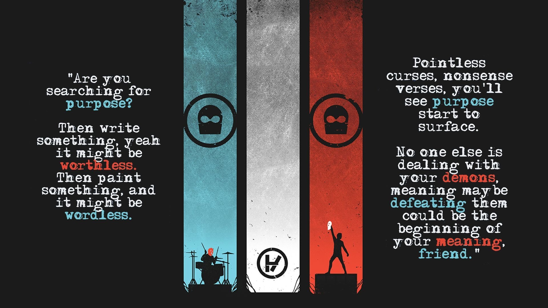 Made A Twenty One Pilots Wallpaper I Hope There Are - Twenty One Pilots Hope - HD Wallpaper 