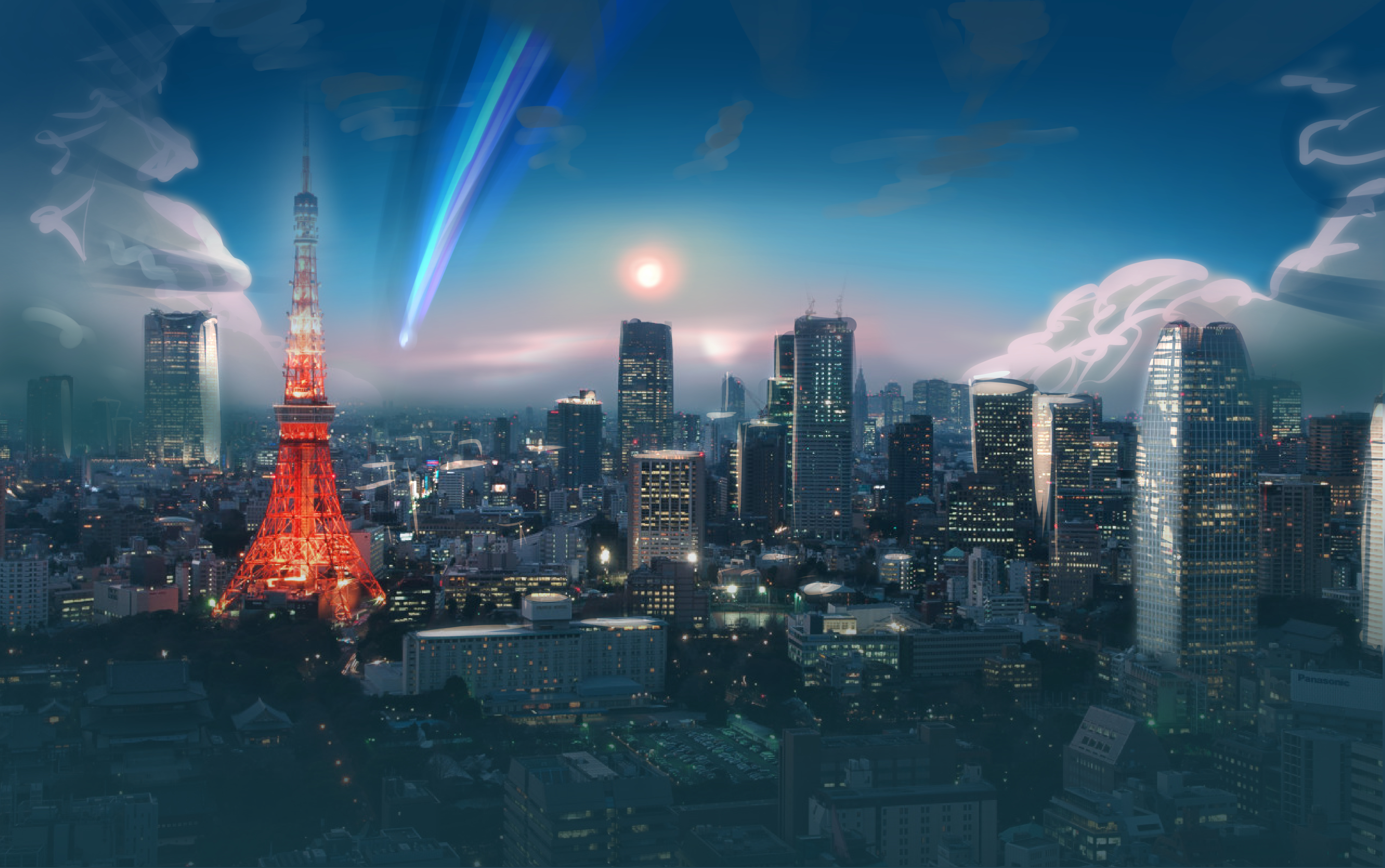 Kimi No Na Wa Tokyo - HD Wallpaper 