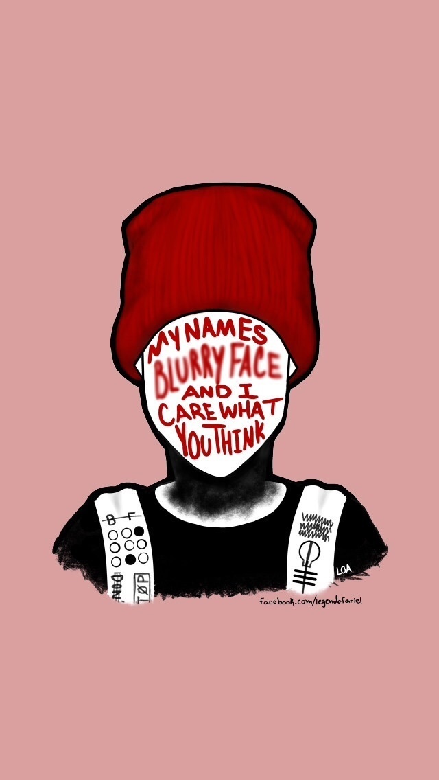 Twenty One Pilots, Wallpaper, And Blurryface Image - Twenty One Pilots Draw - HD Wallpaper 