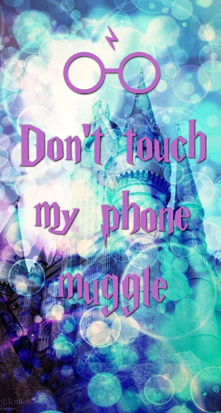 Harry Potter Iphone 5s Wallpaper - Harry Potter Wallpaper Dont Touch My Phone Muggle - HD Wallpaper 