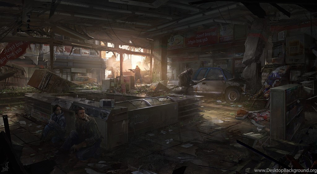 Last Of Us Background Art - HD Wallpaper 