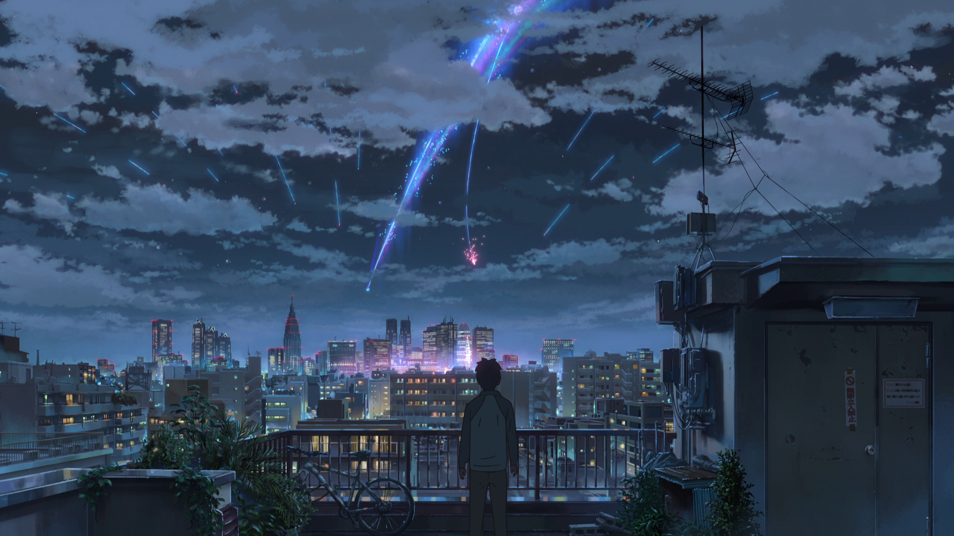 Your Name Anime Background - HD Wallpaper 