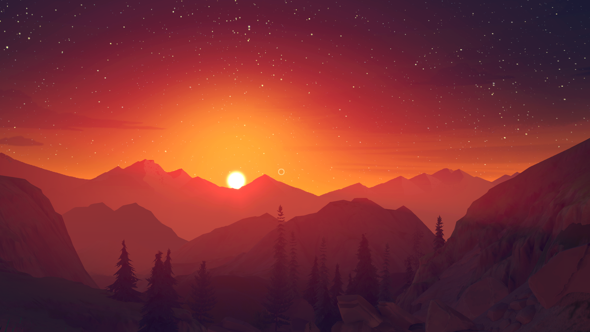 Firewatch Day Night Cycle - HD Wallpaper 