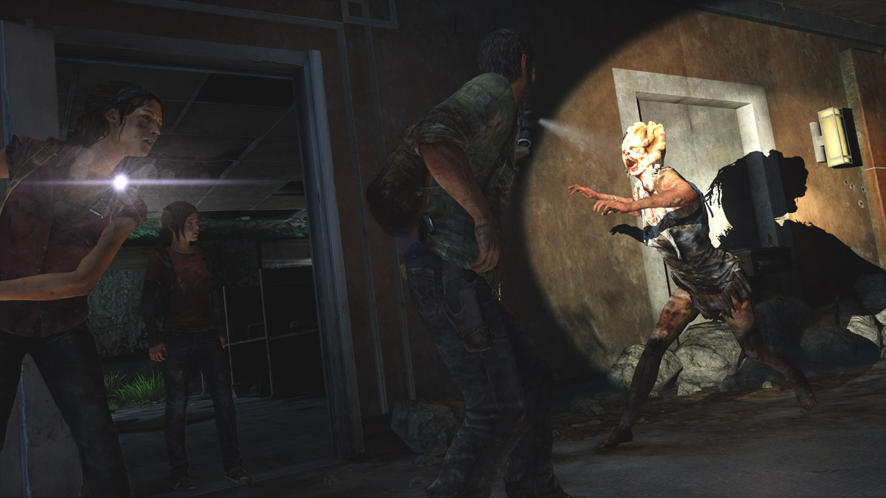 Ellie Joel In The Last Of Us Hd Games Wallpaper - Clickers Last Of Us In Game - HD Wallpaper 