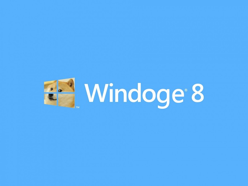 Windoge 8 Doge Meme Wallpaper - Meme Background - HD Wallpaper 