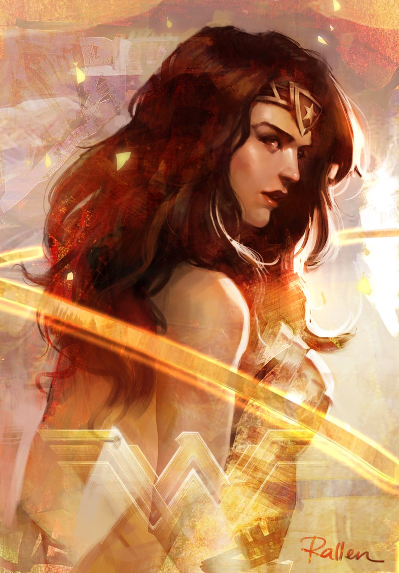 In A World Of Ordinary Wallpapers, These Are Wonder - Wonder Woman Rov - HD Wallpaper 