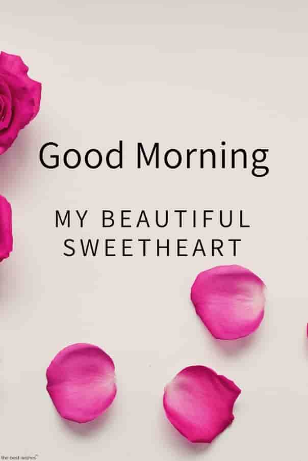 Good Morning My Beautiful Sweetheart Hd Image - Cute Good Morning Sweetheart - HD Wallpaper 