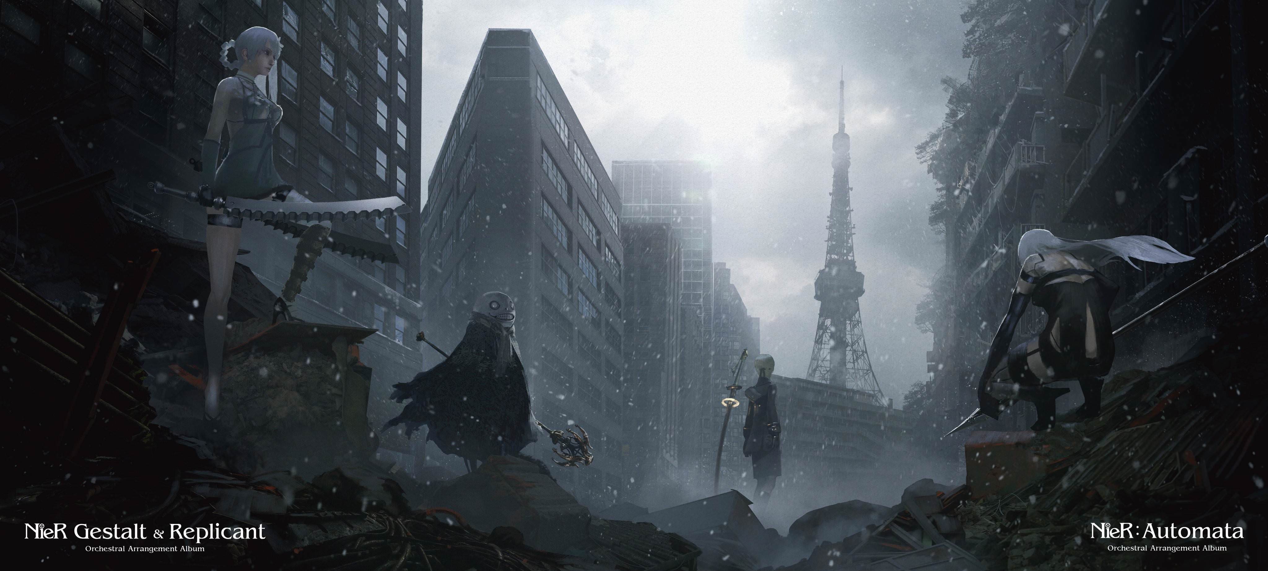 Nier Automata Orchestral Arrangement 4095x1844 Wallpaper Teahub Io