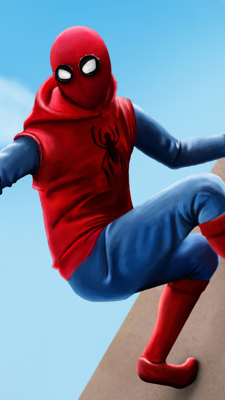 Homecoming, Movie, Homemade Suit, Artwork, Wallpaper - Spider Man Homecoming Homemade Suit - 750x1334 Wallpaper Homecoming, Movie, Homemade Suit, Artwork, Wallpaper - Spider Man Homecoming Homemade Suit - 750x1334 Wallpaper