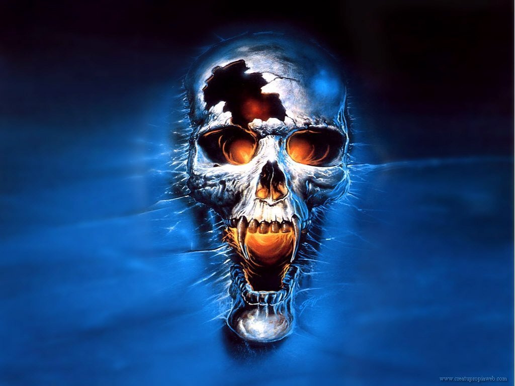 Hacker 3d - 3d Skull - HD Wallpaper 