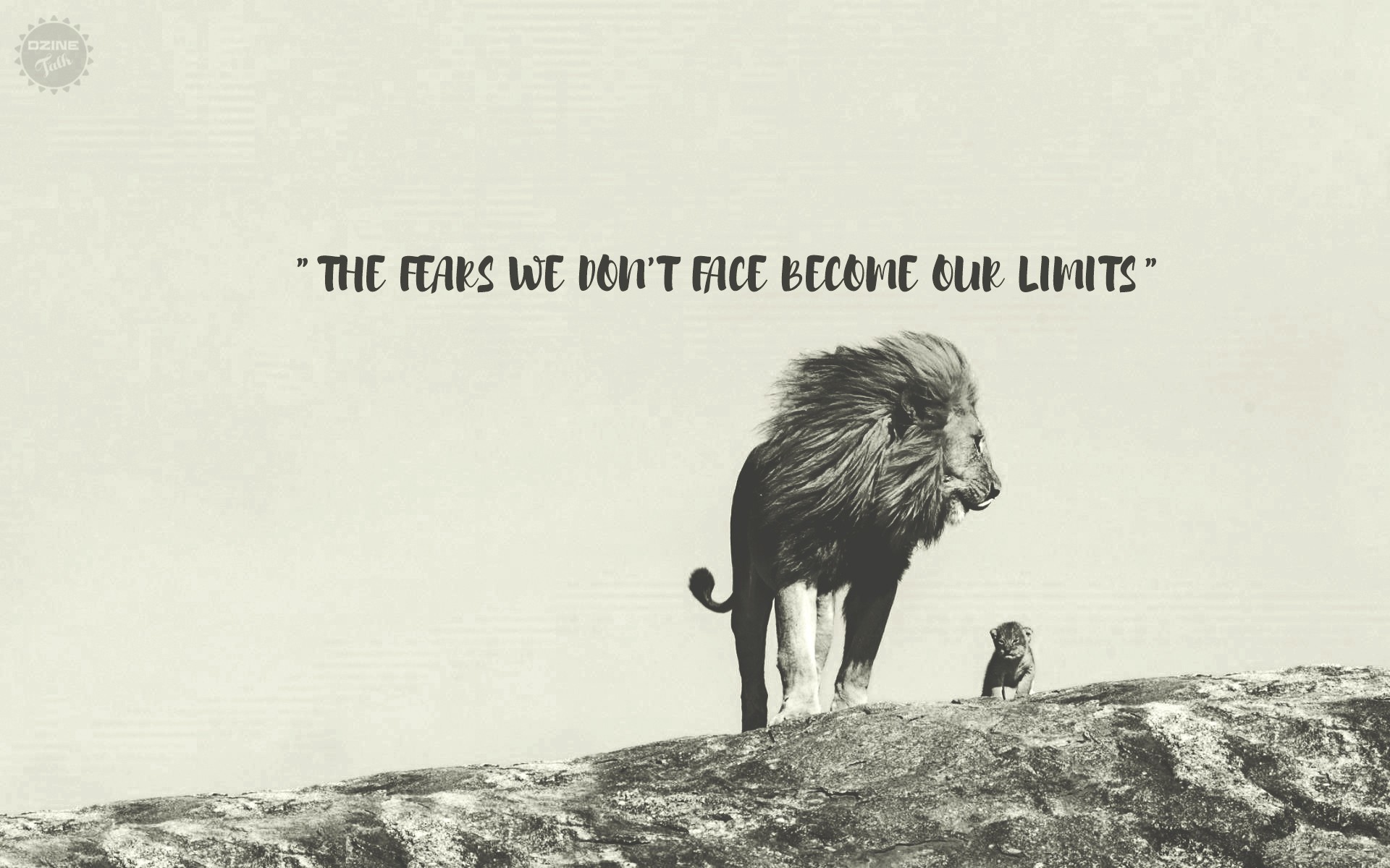 Motivational Wallpaper Lion 
 Data-src - Real Life Simba And Mufasa - HD Wallpaper 