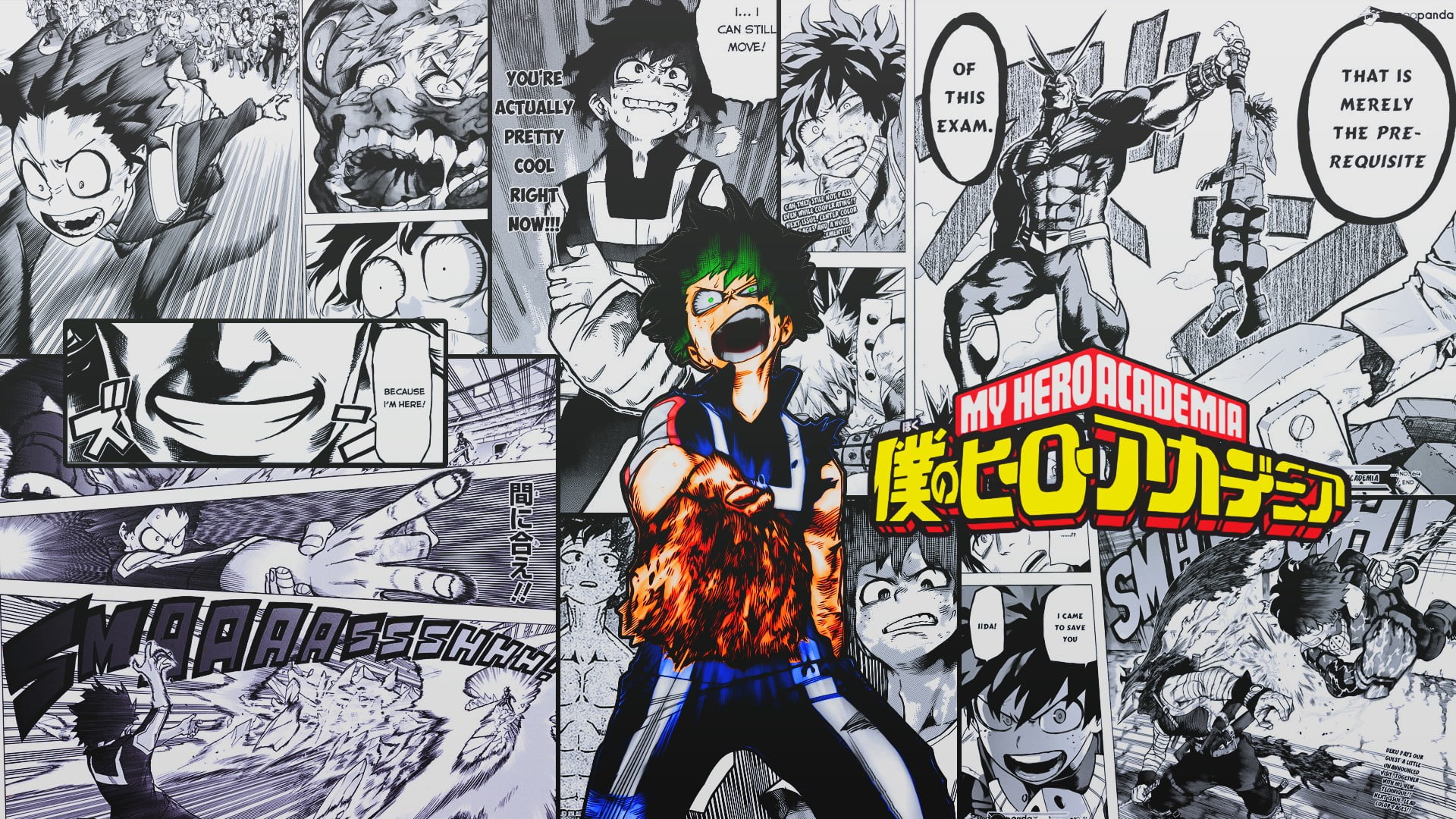 My Hero Academia Wallpaper Manga - HD Wallpaper 